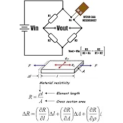 8 PCS Strain Gauge, Icstation Foil Resistance