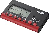 Korg MA2-BKRD LCD Pocket Digital Metronome Black Red view 1