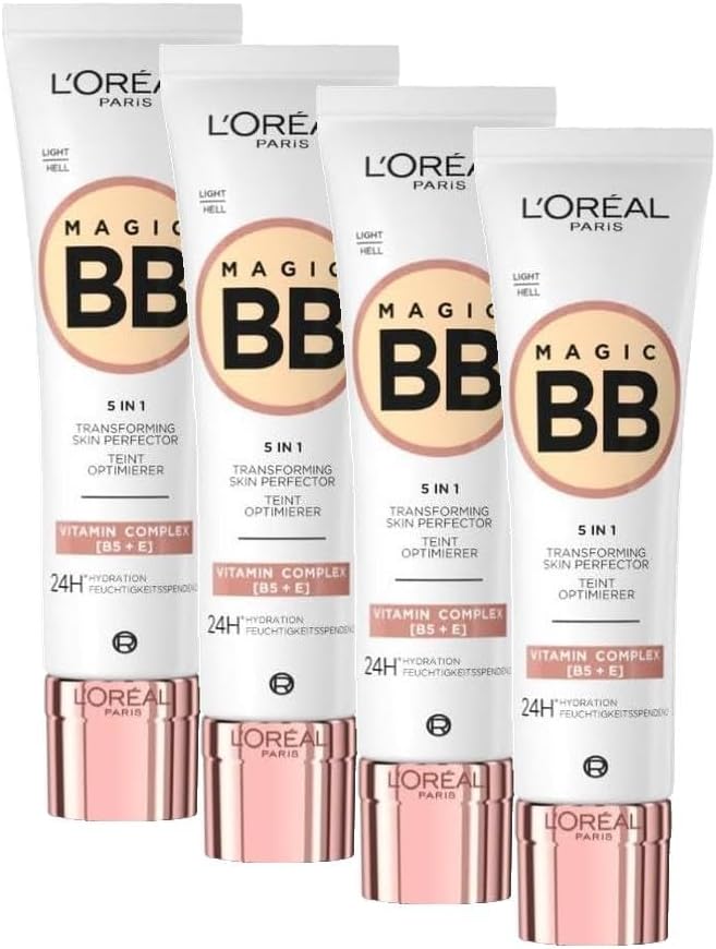 LOréal Paris Magic BB Cream SPF 11 5-in-1 02 Light Pack of 4 30 ml