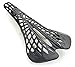 FOME Uprated Vershion Comfortable Light Weight Mountain Bike Road Bicycle Hollow Out Spider Saddle Seat Cushion Bicycle Accessories Black + A FOME Gift