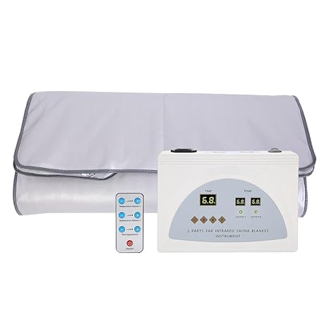 Sauna Decke, Far Infrarot Sauna Heizdecke Körperform Abnehmen Fitnessgerät, für Schönheitssalon, Badekurort und Hause, 220V, 