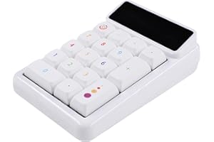 PTILSERY KM17 Mechanical Numeric Keypad 17Keys Numpad Keyboard Calculator Efficient Data Entry, Hot Swappable for Computers