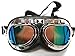 Oumers TMS WWII Raf Vintage Goggles, Aviator Pilot Style Motorcycle Cruiser Scooter Goggle, Bike Caf¨¦ Racer Cruiser Touring Half Helmet Goggles, Cool MTB Bicycle Summer Winter Snowboard Windproof glasses