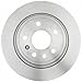 ACDelco Silver 18A1318A (19287369) Non-Coated Rear Disc Brake Rotor