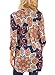 Dokotoo Womens Summer Casual V Neck Short Sleeve High Low Work Peasant Blouses and Tops Orange Large