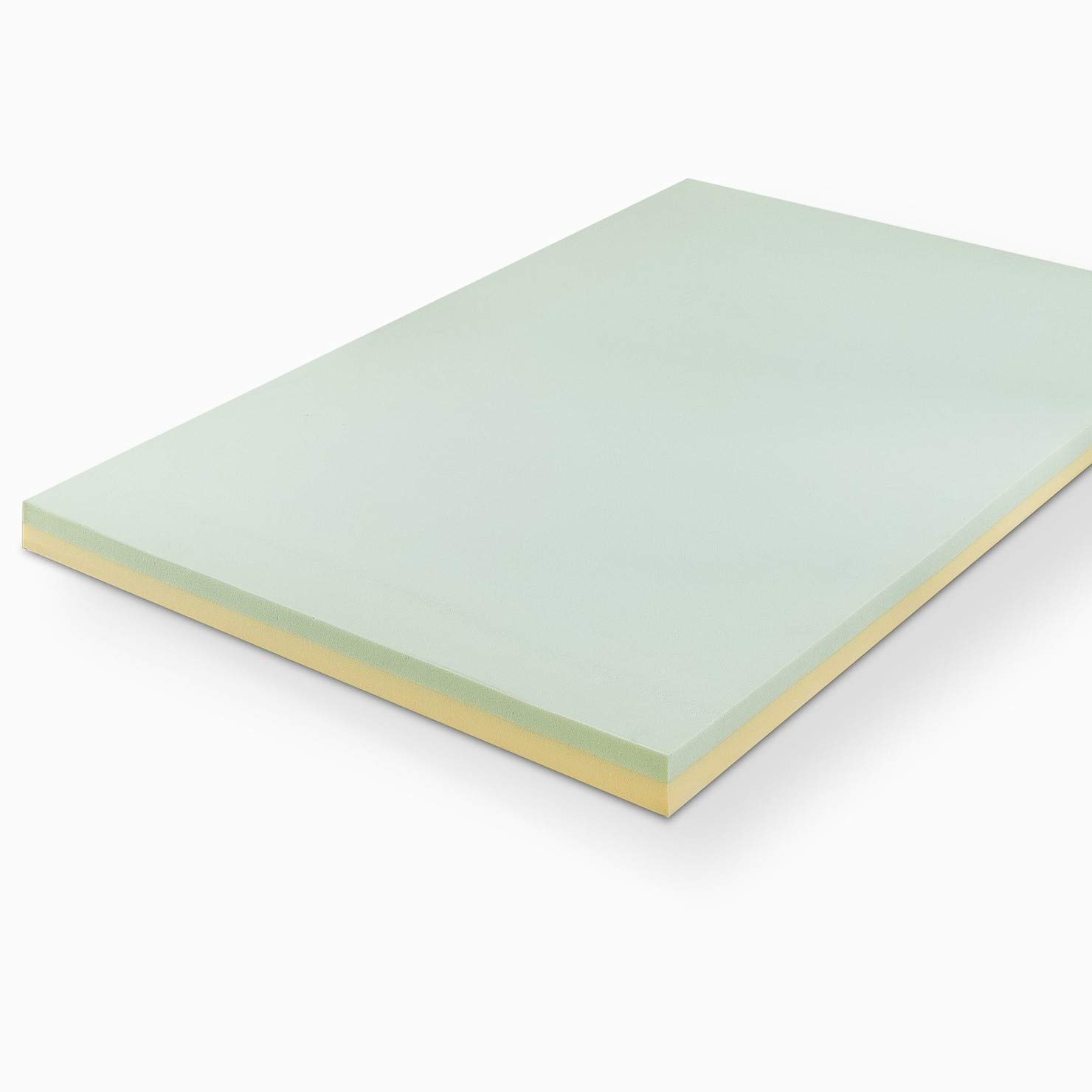 Zinus AZ-GTFT-300Q  3 Inch Green Tea Memory Foam Mattress Topper, Queen
