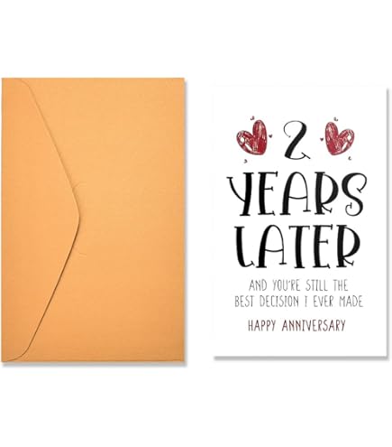 TANWIH Karte Zum 23. Hochzeitstag – Graviertes Metall-Card Für Die Brieftasche | Romantisches Geschenk Für Sie