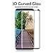 2 Pack Galaxy S9 Screen Protector 9H Hardness/Anti-Scratch/Anti-fingerprint/Anti-Bubble/3D Curved/High Definition/Fitquipment Glass Screen Protector Compatible Samsung Galaxy S9 Black
