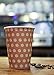 The #1 Most Stylish Disposable Paper Coffee Cups by Little Beans - 100 pack Insulated Hot Cup To Go - Quantity 100 Cups & 100 Secure Lids - Best Quality Guaranteed - 12 ounce size
