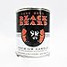 Fury Bros. Scented Candles for Men | Black Beard | Gunpowder & Charred Hickory | Natural Soy Wax | Hand-Poured in the USA | Long 70-80 Hour Burn (12.5 oz) | Vintage-inspired Tin Design | Dad Home Gift