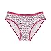 Calvin Klein Girls Graphic 6PK Bikini Panty (X-Large / 16-18, Assorted Print/Solid)