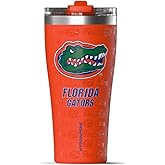 Hydrapeak Officially Licensed Florida Gators Roamer 25 oz Stainless Steel Tumbler, Insulated Tumblers, Water Bottle With Straw