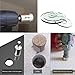 12Pcs Diamond Drill Bits Dr.meter Glass Tile Hole Saw Bits Set, Hollow Core Drill Bits, Extractor Remover Hole Saws for Glass, Ceramics, Porcelain, Ceramic Tile