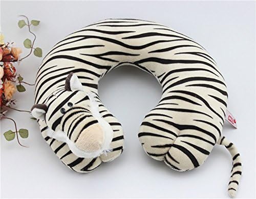 Comfspo Baby Kids U Neck Animal Cartoon Shape Soft Travel Kids Neck Pillow