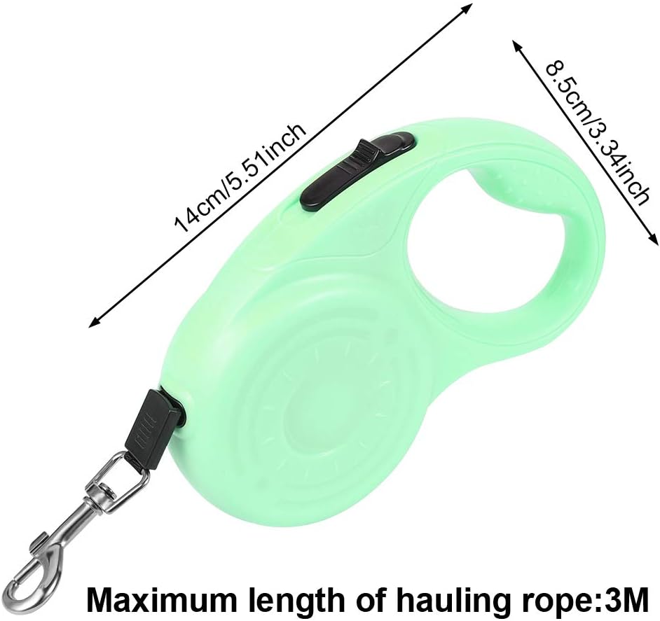 2 Pcs Dog Leash Retractable Automatic Retractable Leash For Extra Small Dogs Cats Small Animals Pet Supplies Dogs Urbytus Com