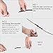 Sopoby Heat Shrink Tubings, 508pcs Wire Wrap Cable Sleeve Tube Sets, Electric Insulation Tube Assorted Size 2-13mm Black