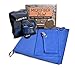 Microfiber Towel Set 3 pack great for Backpacking Hiking Camping Travel Swimming Beach Bath Compact & Quick Dry - 4 active n (Cobalt)