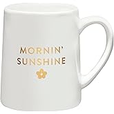 Santa Barbara Design Studio Gift Coffee Mugs Tapered Artisan Ceramic Coffee or Tea Cup, 18-Ounce, Mornin' Sunshine