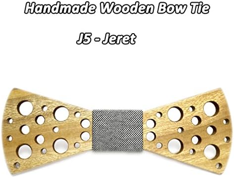 WWWML Handmade Wood Bow Ties Bowtie Butterfly Gravata Ties For Men J5