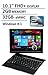 Lenovo Yoga 2 Tablet with Intel Quad Core 1.33 GHz CPU, 10.1