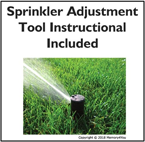 4 Hunter+Adjustment+Instructional+Sprinkler+Irrigation