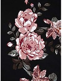 DIDK Vestido de té para mujer, estilo vintage, diseño de rayas de los años 50