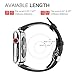 Fintie Leather Band Compatible with Watch 44mm 42mm, Replacement Wrist Bands with Adjustable Butterfly Buckle Compatible with Watch Series 5 Series 4 Series 3 Series 2 Series 1 - Black
