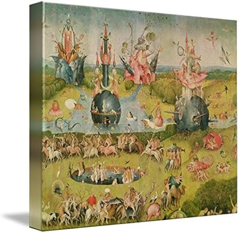 Amazon Com Imagekind Wall Art Print Entitled The Garden Of Earthly Delights Allegory Of Luxury By The Fine Art Masters 19 X 16 Posters Prints