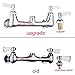 Aquaterior Double Handle Brass Pre-Rinse Commercial Wall-mount Faucet 12