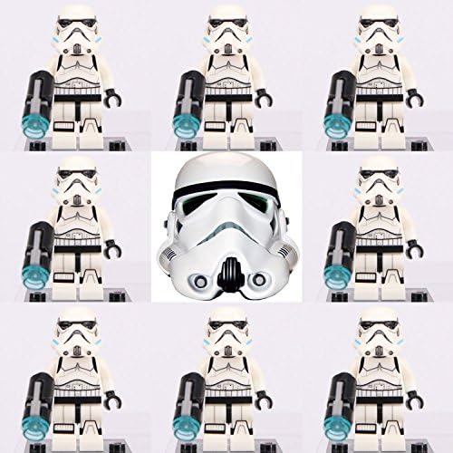 8 Pcs set Star Wars Stormtrooper Custom Lego Minifigures building Toy