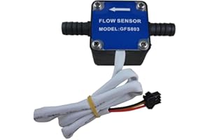 DIGITEN G3/8" Fuel Flow Meter, Oil Flow Sensor, Gasoline Diesel Milk Water Liquid Gear Counter