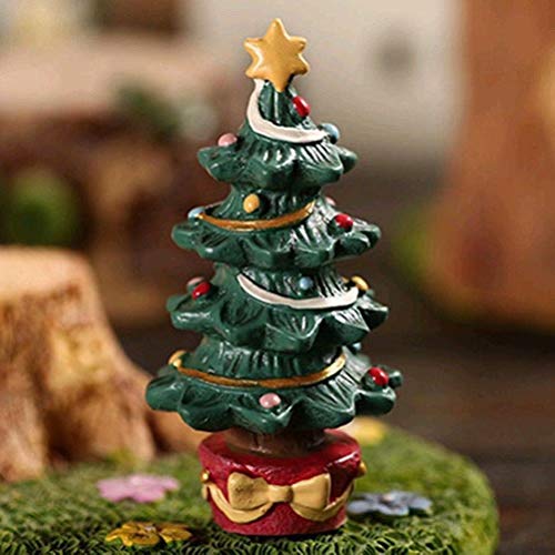 Emivery Christmas Tree Aquarium Ornament Fish Tank Decoration Landscaping Decor