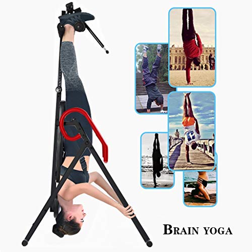 Homefami Gravity Heavy Duty Inversion Table Fitness Chiropractic Back Stretcher Reflexology Mat for Back Pain Relief Exercise Indoor - Thumbnail 3