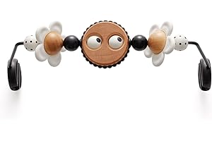 BabyBjörn Toy for Bouncer, Googly Eyes Black & White