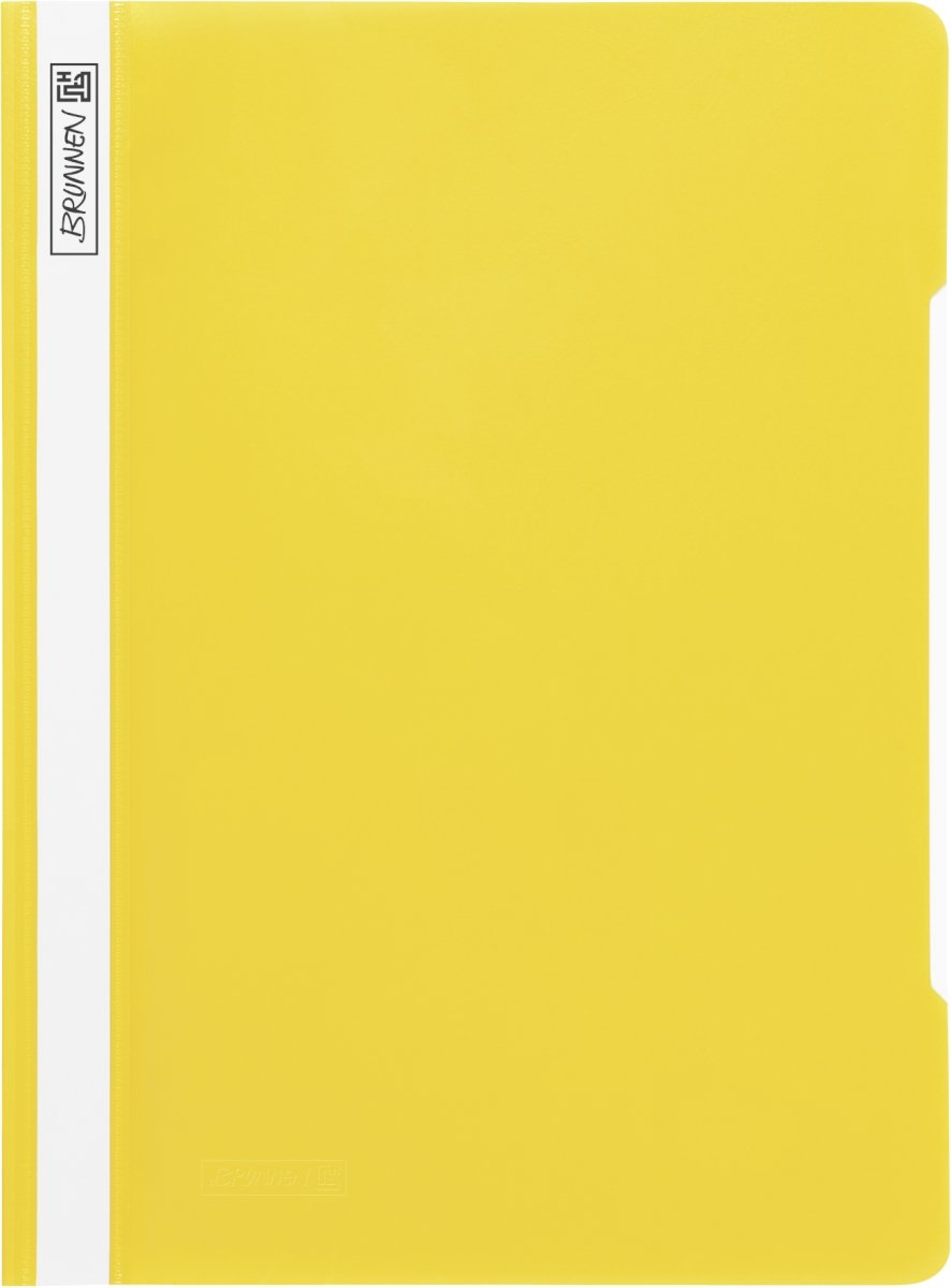 Baier Schneider &File Folder, Polypropylene 227 x 310 MM, Yellow
