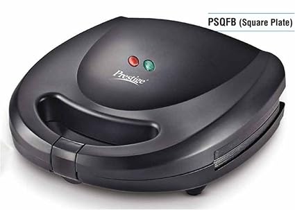 Prestige PSQFB 41490 700-Watt Sandwich Toaster (Black)