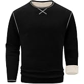 Sailwind Mens Thermal Underwear Long Sleeve Shirts Wool Base Layer Crewneck Top