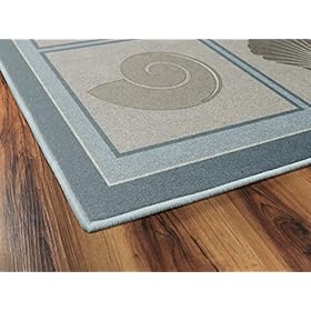 Brumlow Mills Beach and Ocean Area Rug for Living or Bedroom Carpet, Dining or Kitchen Rug, Deck, Patio or Home Decor, 2… 51bptDZRQdL