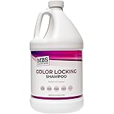 MBS Haircare Color Locking Shampoo - Sodium Chloride Free, Paraben Free, Vegan (128 Fl Oz (Pack of 1))