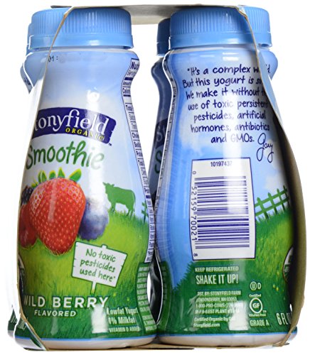 Stonyfield Organic Wild Berry Smoothie - Image 5