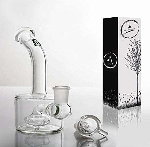 USMadeProducts Branded 7" Handmade Thick Durable Glass
