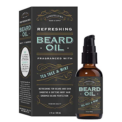 Longfellows Beard Oil with Mint 2oz / 60ml