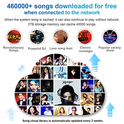 Karaoke Machine, Professional AllinOne Karaoke System, 2T Karaoke