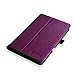 Fintie Folio Case for Acer Iconia One 7 B1-730HD Tablet Premium Vegan Leather Slim Fit Stand Cover with Stylus Holder - Purple