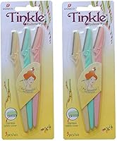 Tinkle Eyebrow Razor Pack of 6