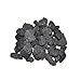 Black Lava Rocks for Fire Pit, 1 Cu Ft, (35 to 40 pounds). Naturally Formed Volcanic Rock Mined in The USA. Varies in Size from 1/2