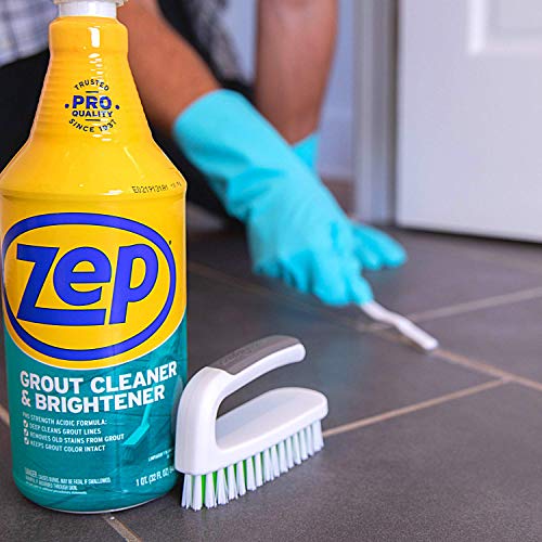 Zep Industrial Grout Cleaner and Brightener 32 ounce (Pack of 4
