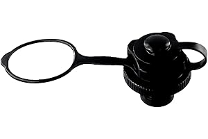 Air Cap Screw Inflation Valve for Inflatable Boats Kayaks Airbeds Canoes Pool Rafts Rubber Dinghys 22mm Thread Diameter Black