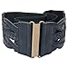 eVogues Plus Size Braided Elastic Leatherette Fashion Belt