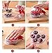 Cherry Pitter Kitchen Tool | Professional Cherry Stone Remover | Dishwasher Safe Utensil, Non-Skid Base & Removable Pit Container | Protect Your Clothes, Eliminate Mess & Counter Stains | 6 Cherries